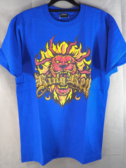 拳王「KING KEN」Tシャツ(ブルー)