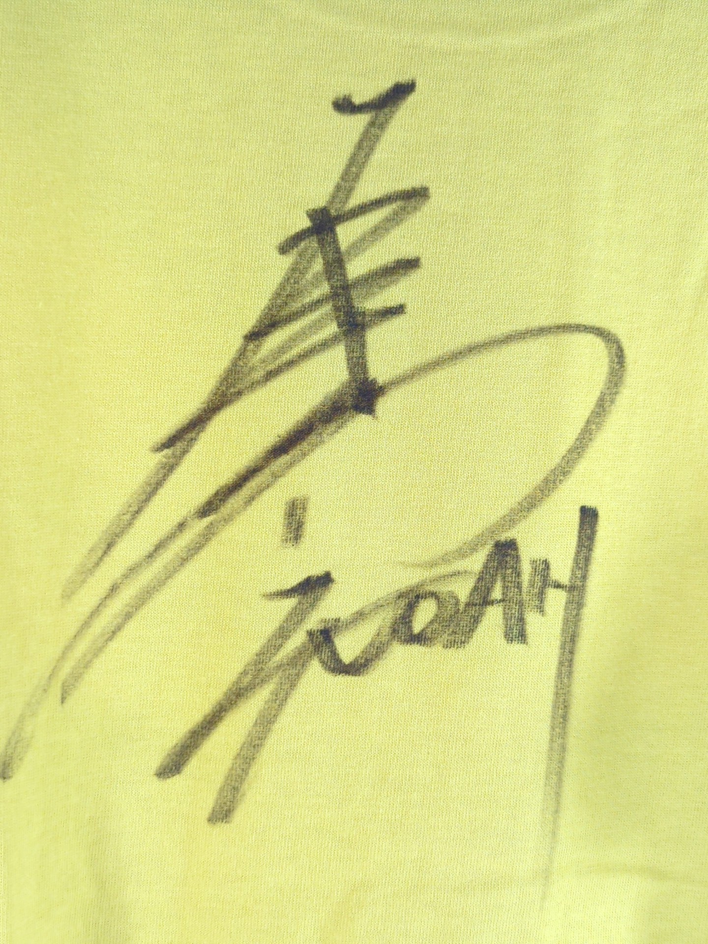 【hand signed autograph】 Taiji Ishimori "Super Star 26th GHC Jr. Champ" T-Shirt