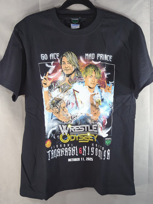 Hiroshi Tanahashi &Kaito Kiyomiya Tag Commemorative Visual T-Shirt
