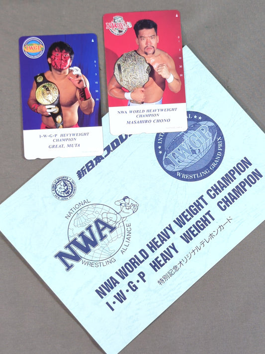NWA×IWGP WORLD HEAVY WEIGHT CHAMPION グレート・ムタ＆蝶野正洋