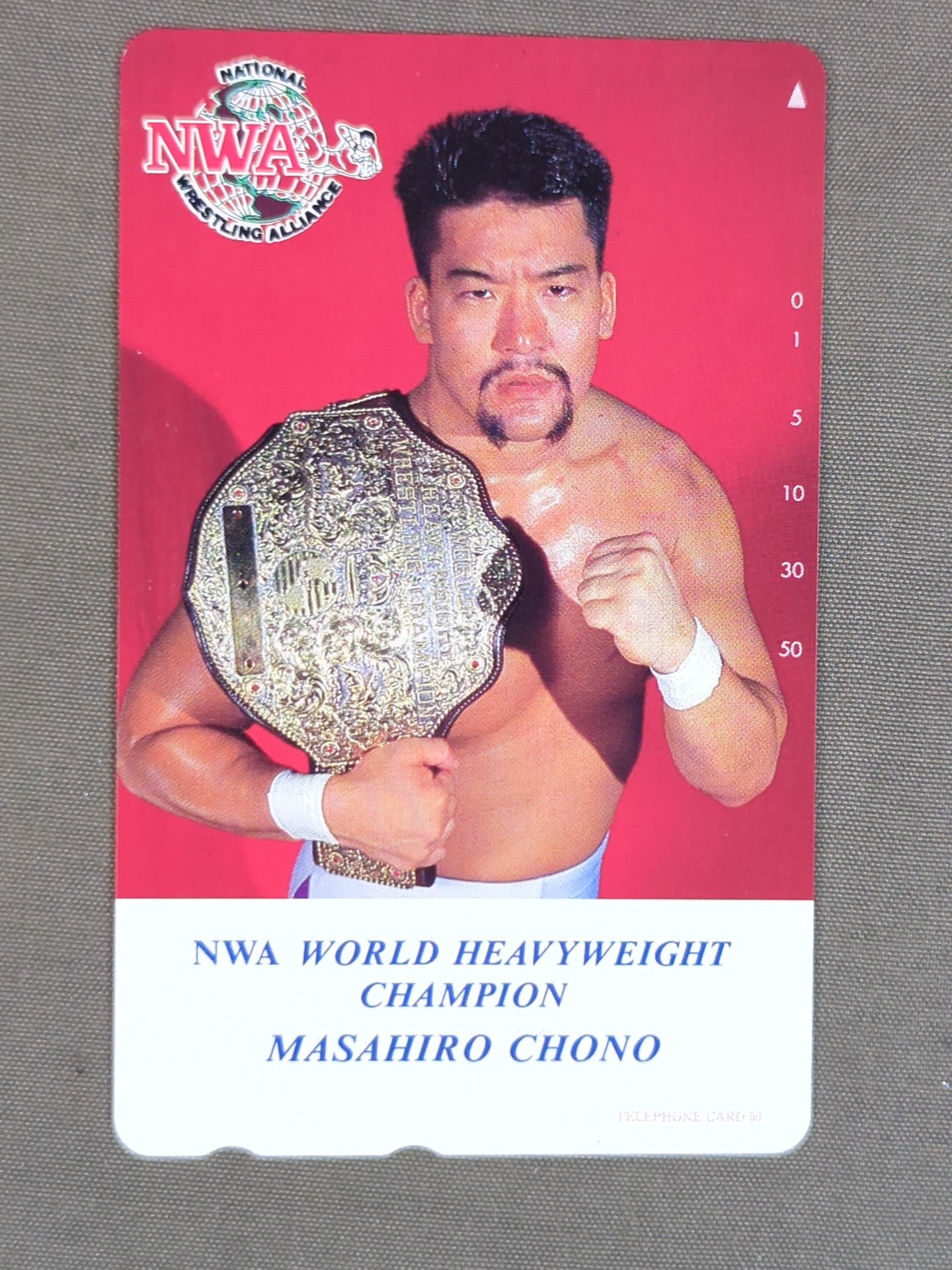 NWA×IWGP WORLD HEAVY WEIGHT CHAMPION Great  Muta & Masahiro Chono 