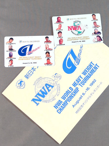 New Japan Pro Wrestling  20th Anniversary NWA WORLD HEAVY WEIGHT CHAMPIONSHIP TOURNAMENT