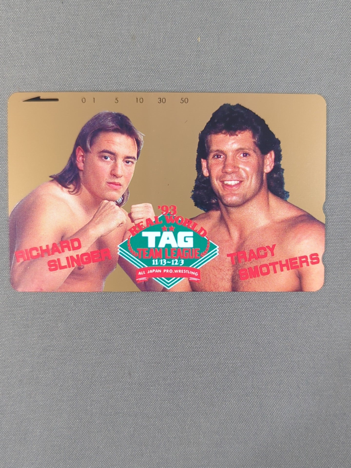 Tracy Smathers & Richard Slinger 93 Real World Tag League