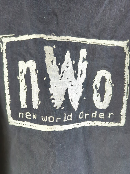 nWo ブラックデニム ジャケット