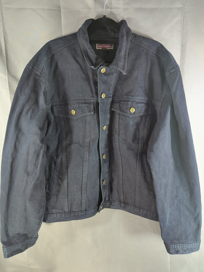 nWo ブラックデニム ジャケット