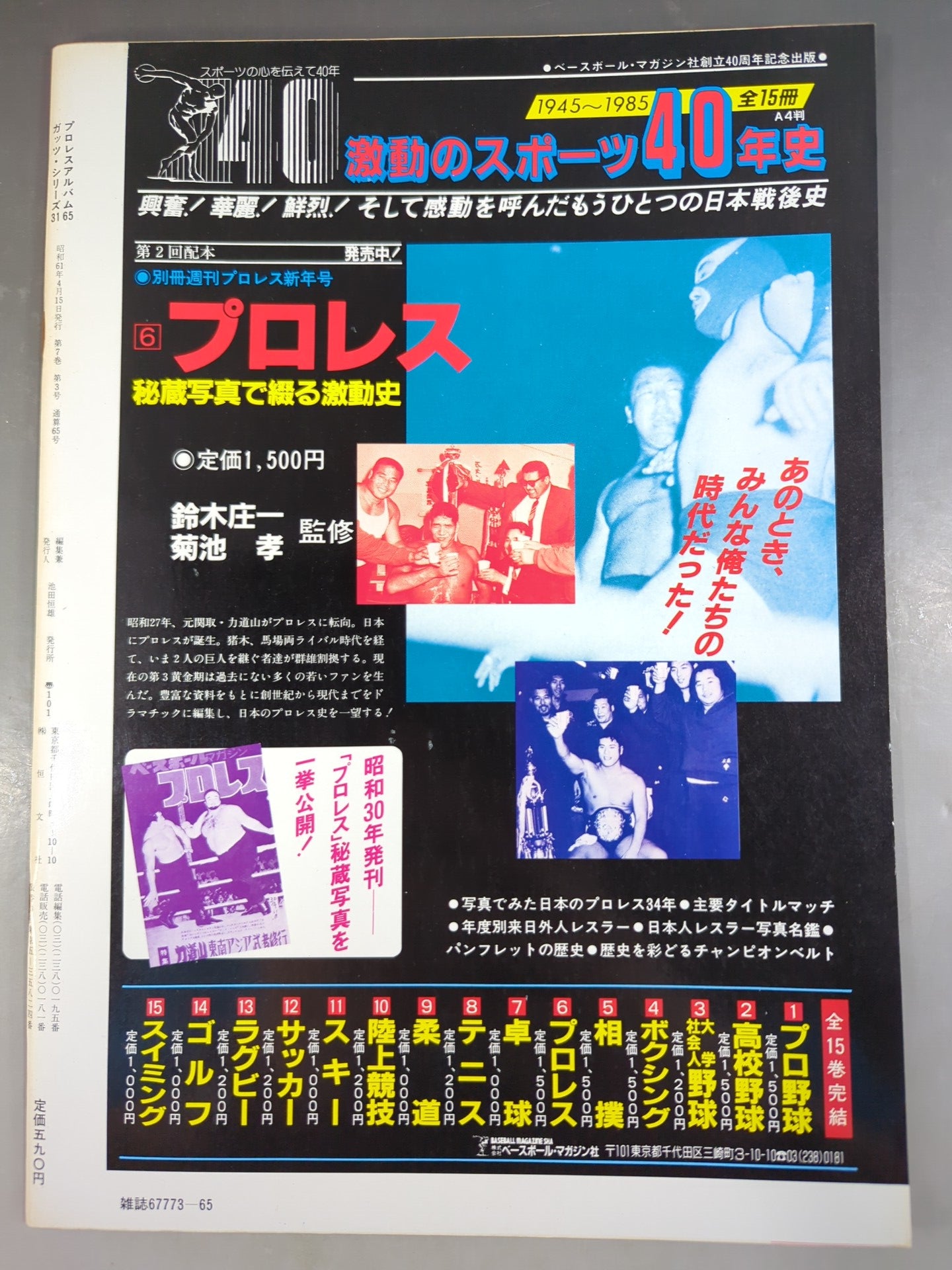 Pro Wrestling Album 65 This Must Be It! New Wave Tag Team
