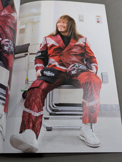 [Tetsuya Naito&BUSHI  hand signed autograph 】FOTOLIBRE de Mascara Numero.83