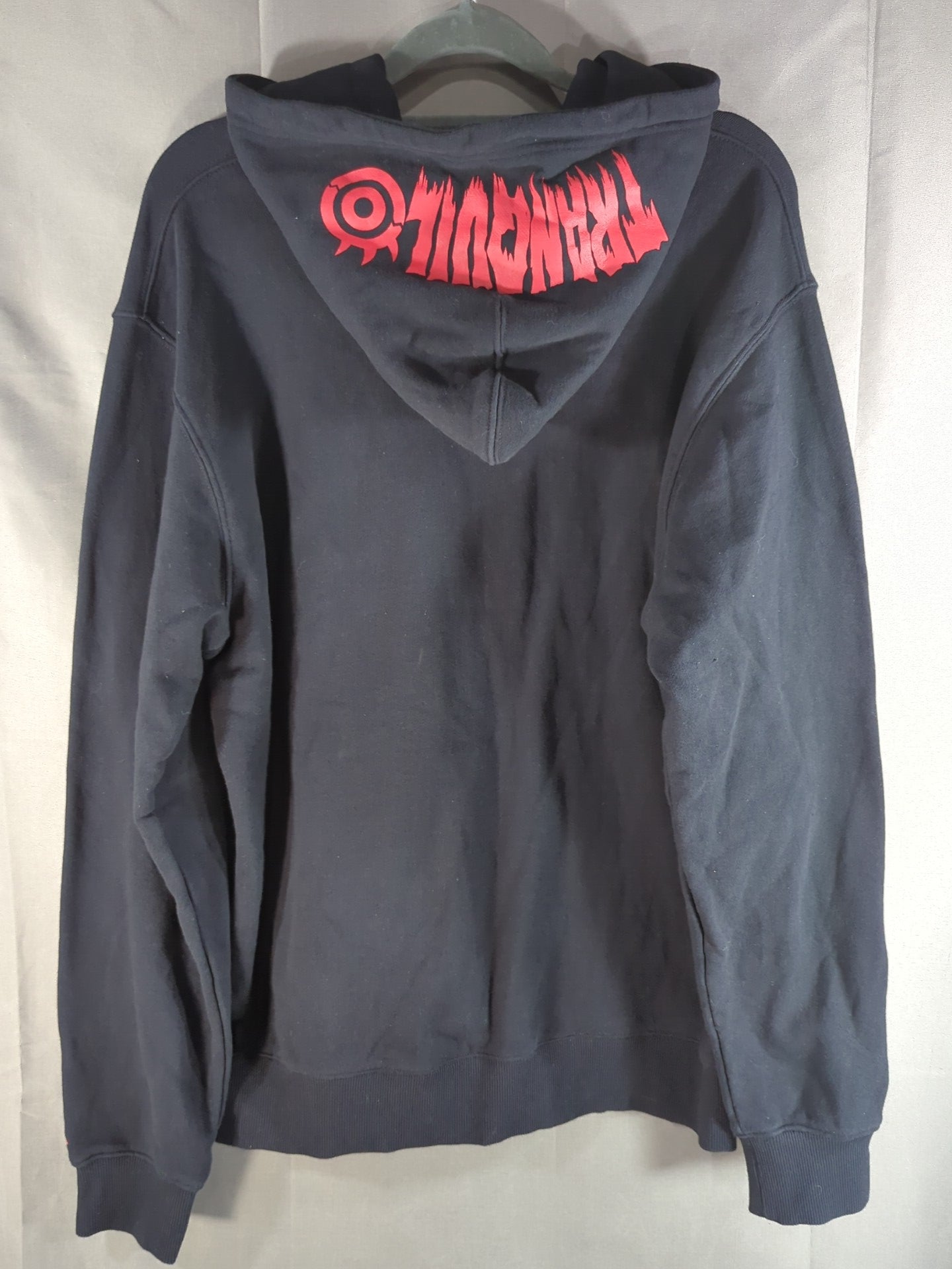 Tetsuya Naito ×NEW ERA Pullover hoodie  (Black×Red)