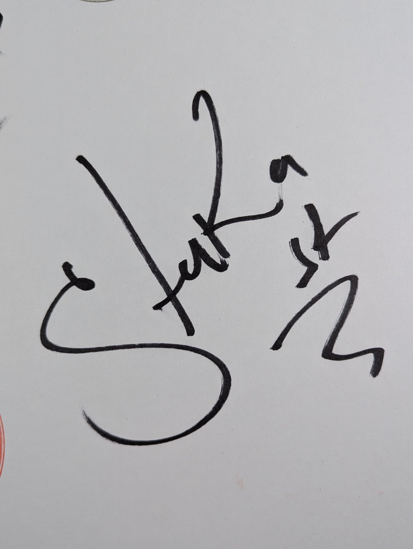Fuego & Stuka  Jr. (Lion Mark Shikishi ( Autograph board ) )