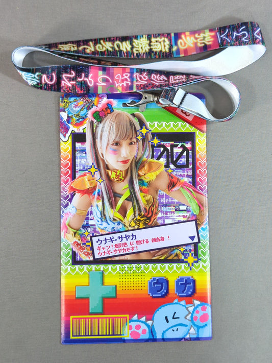 UNAGI SAYAKA  "Game Girl Eel" Ticket Holder