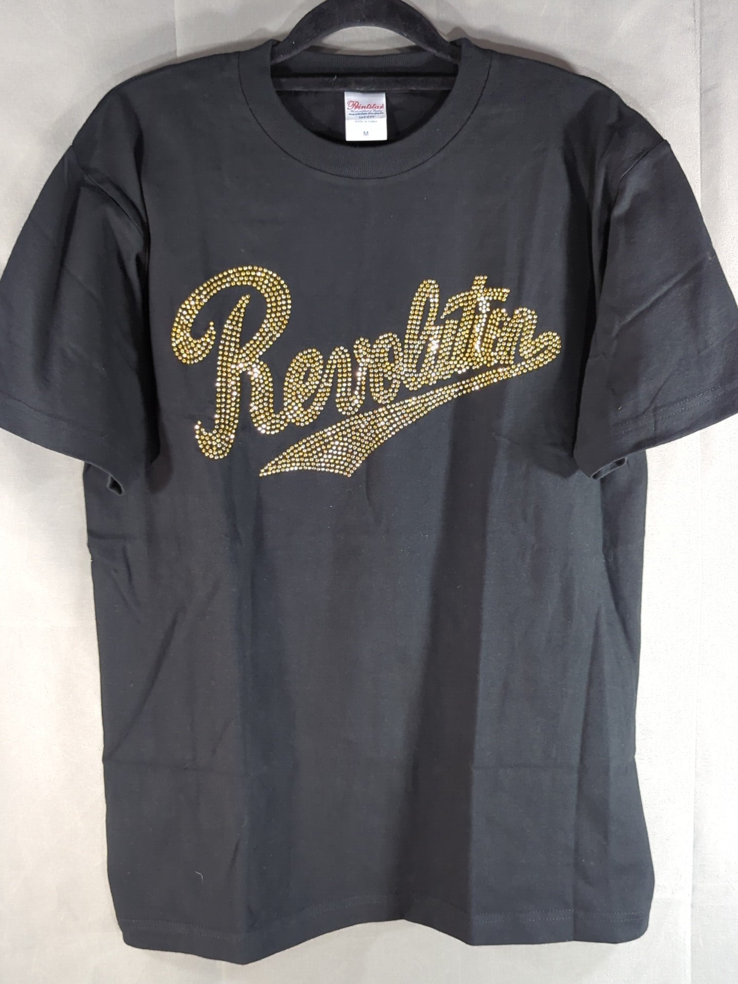 Tenryu Genichiro  "Revolution" T-shirt ( Gold Studs)
