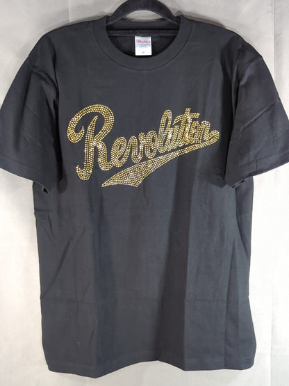 Tenryu Genichiro  "Revolution" T-shirt ( Gold Studs)