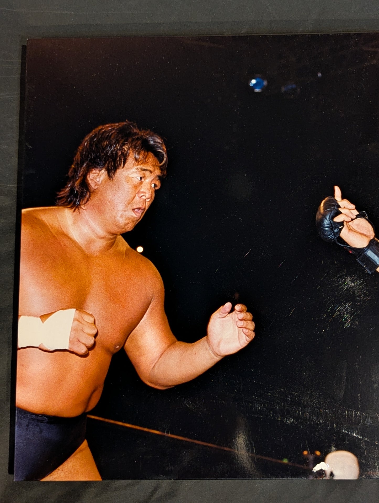 Riki Choshu  vs Naoya Ogawa Wooden Photo Panel