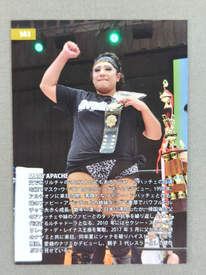 2019 STARDOM COLLECTION CARD Marie Apache(141)