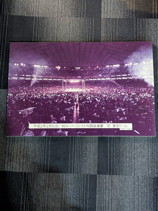 1990 Super Fight in Fighting Strong Dream Wooden Large Photo Panel