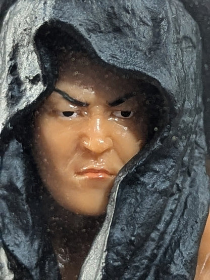 Minoru Suzuki (black shoes, black towel)