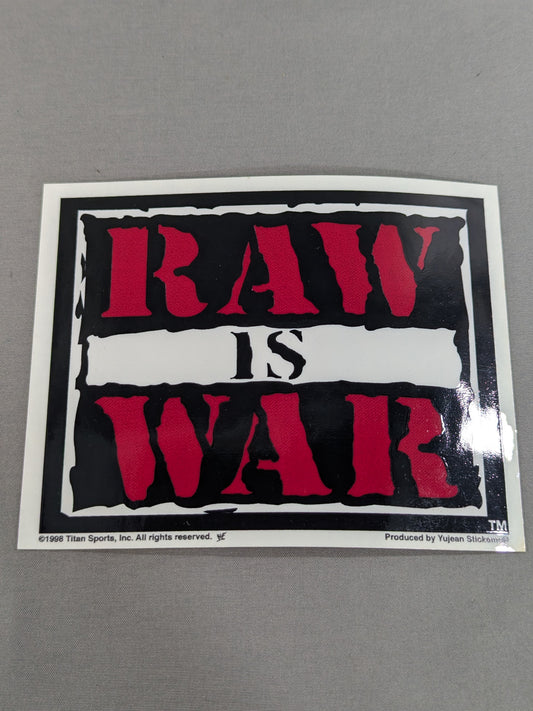 RAW IS WAR ステッカー