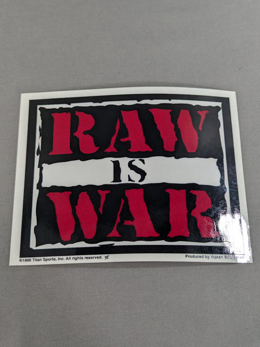 RAW IS WAR ステッカー