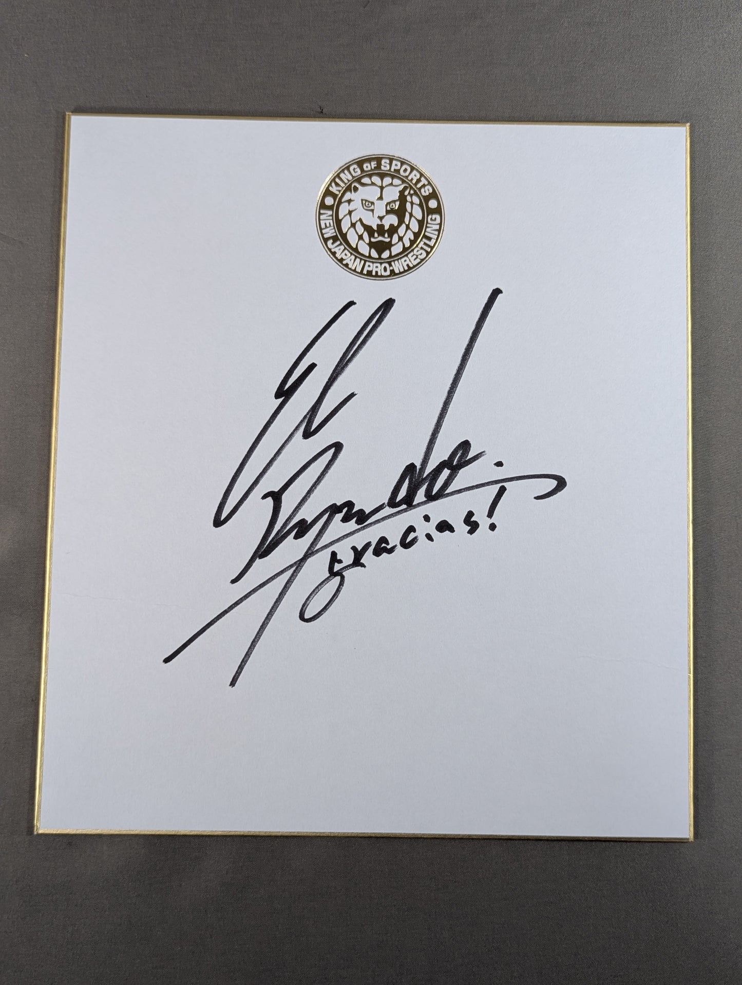 El Desperado (Lion Mark Shikishi ( Autograph board ) )