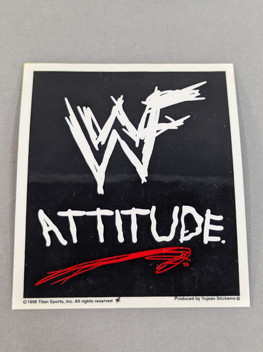 WWF ATTITUDE ステッカー