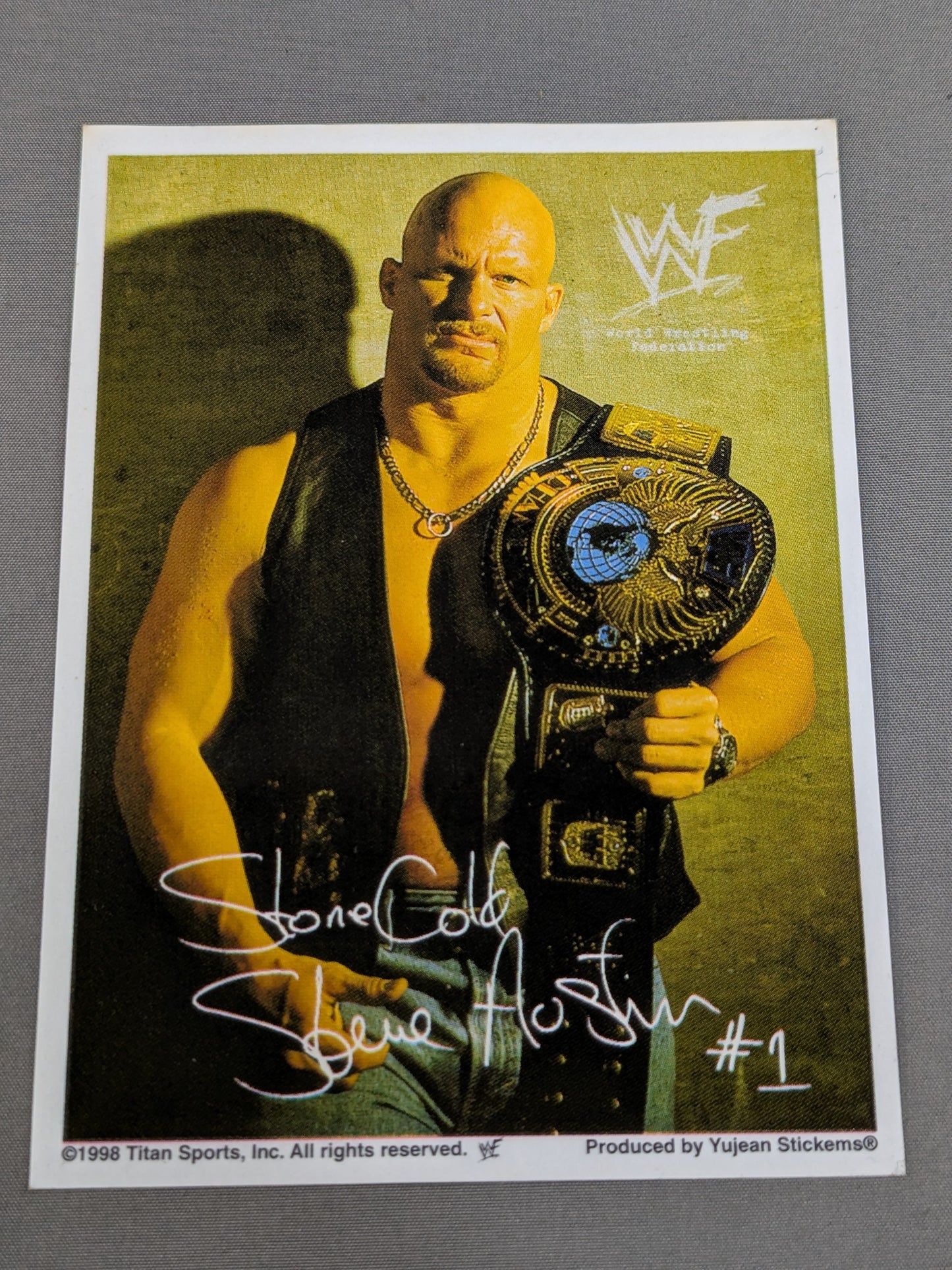 ストーンコールド・スティーブ・オースチン ステッカー②