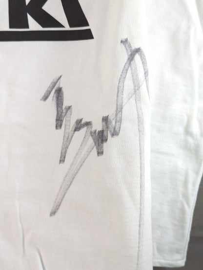 【直筆サイン入り】長州力「30TH REVOLITION RIKI(ゴルゴ」Tシャツ