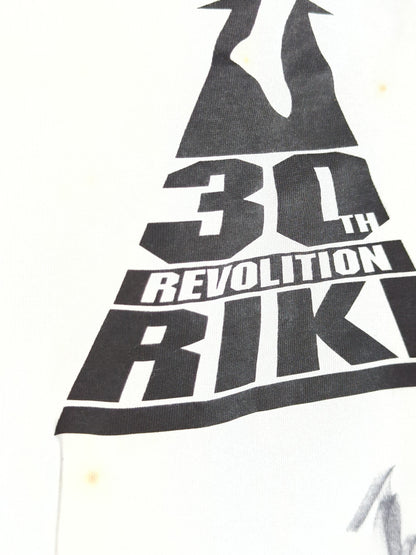 【直筆サイン入り】長州力「30TH REVOLITION RIKI(ゴルゴ」Tシャツ