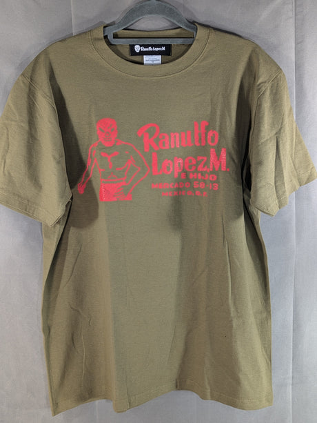 ロペス カラーTシャツ(オリーブ)