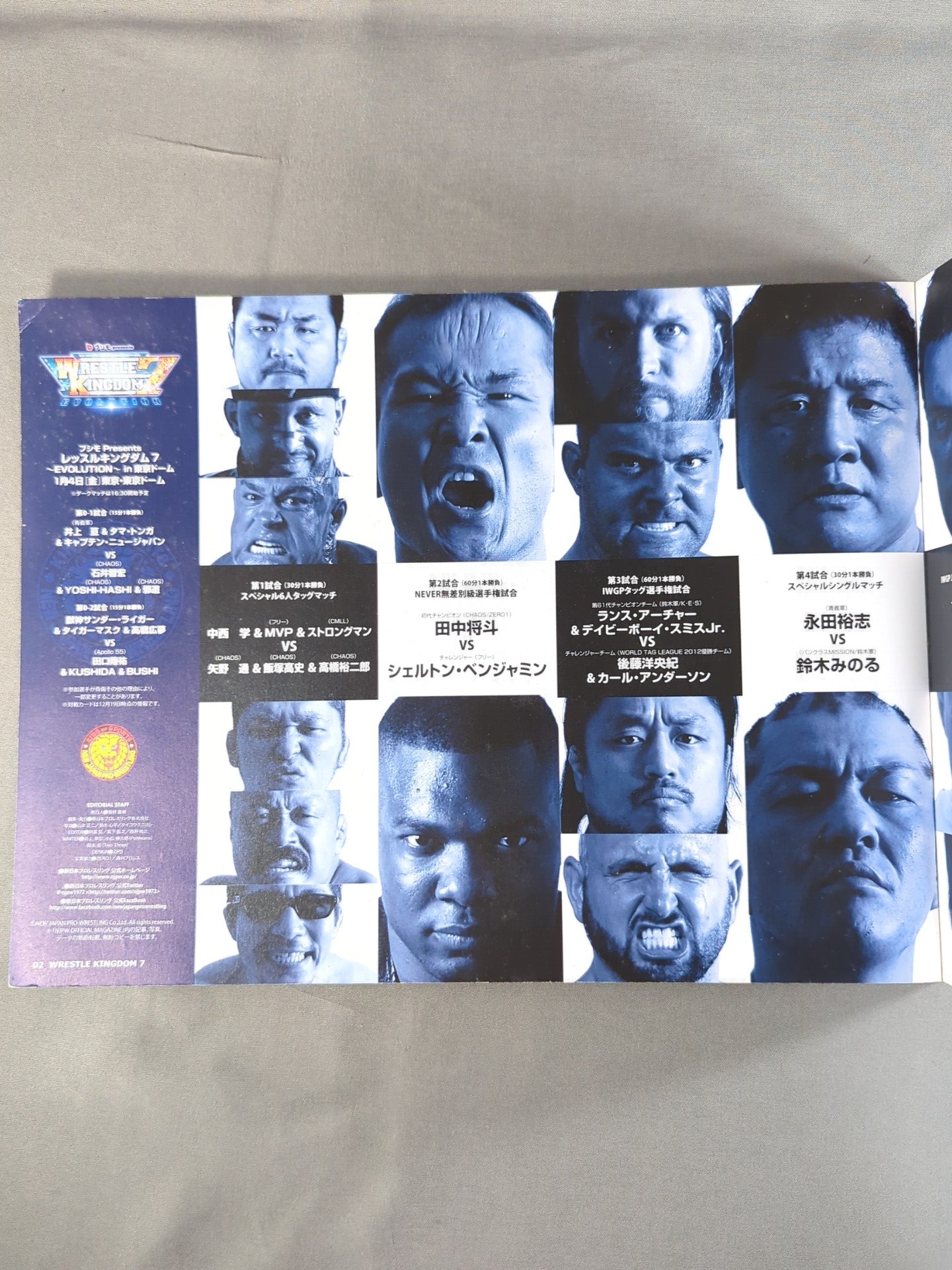 ★DVD付★ レッスルキングダム7 / EVOLUTION