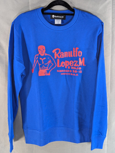 ロペス スウェットトレーナー(ブルー)