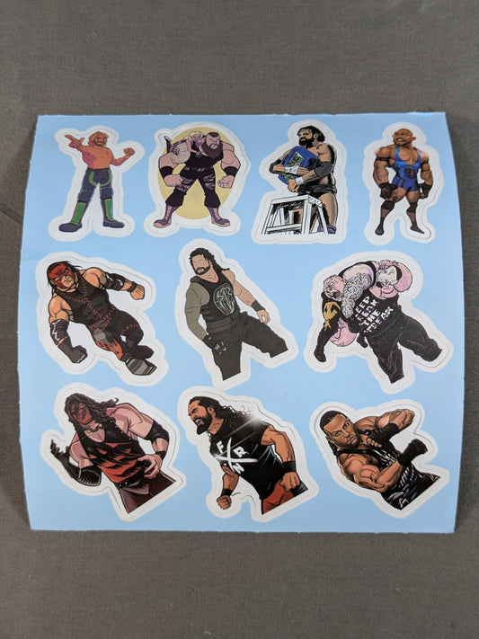 WWE Illustration Sticker (5)