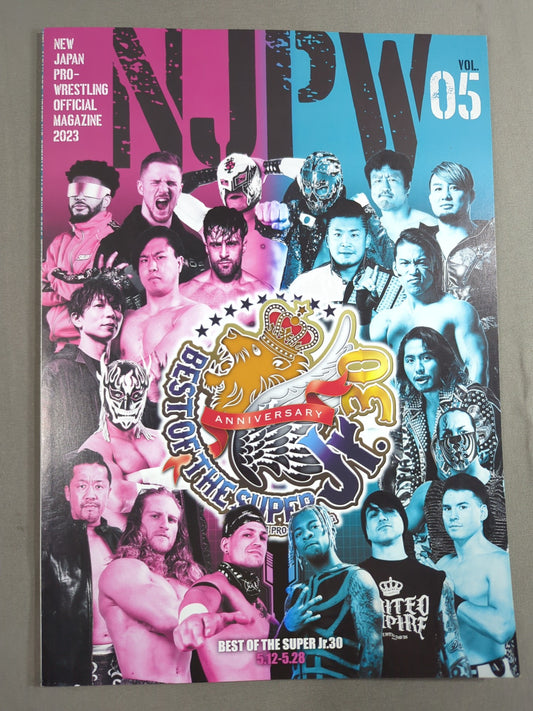 ★BOSJ 2023 決勝戦★ NJPW OFFICIAL MAGAZINE 2023 Vol.5