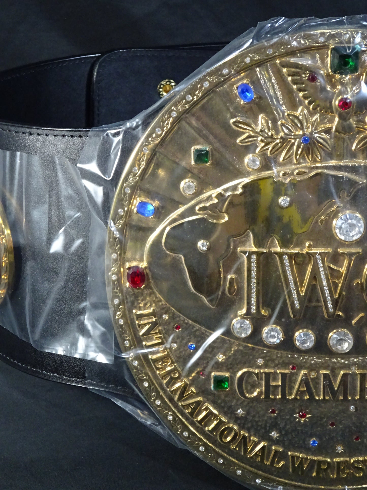 The first IWGP heavy weight championship belt