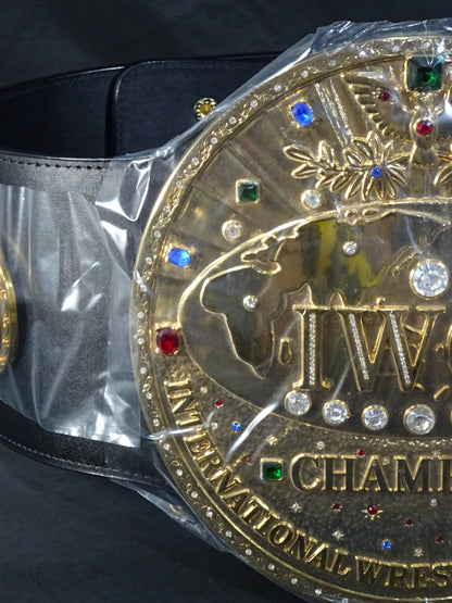 The first IWGP heavy weight championship belt