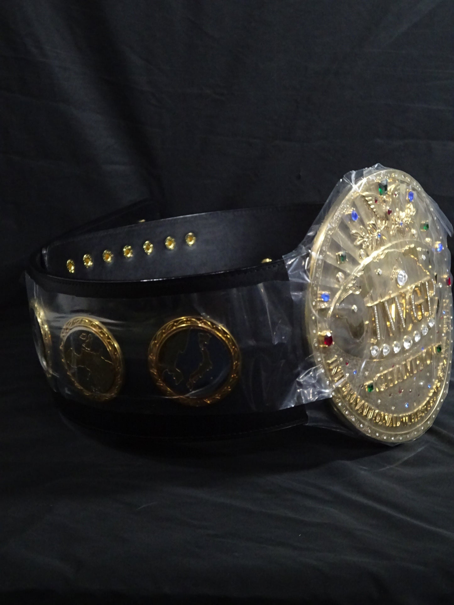 The first IWGP heavy weight championship belt