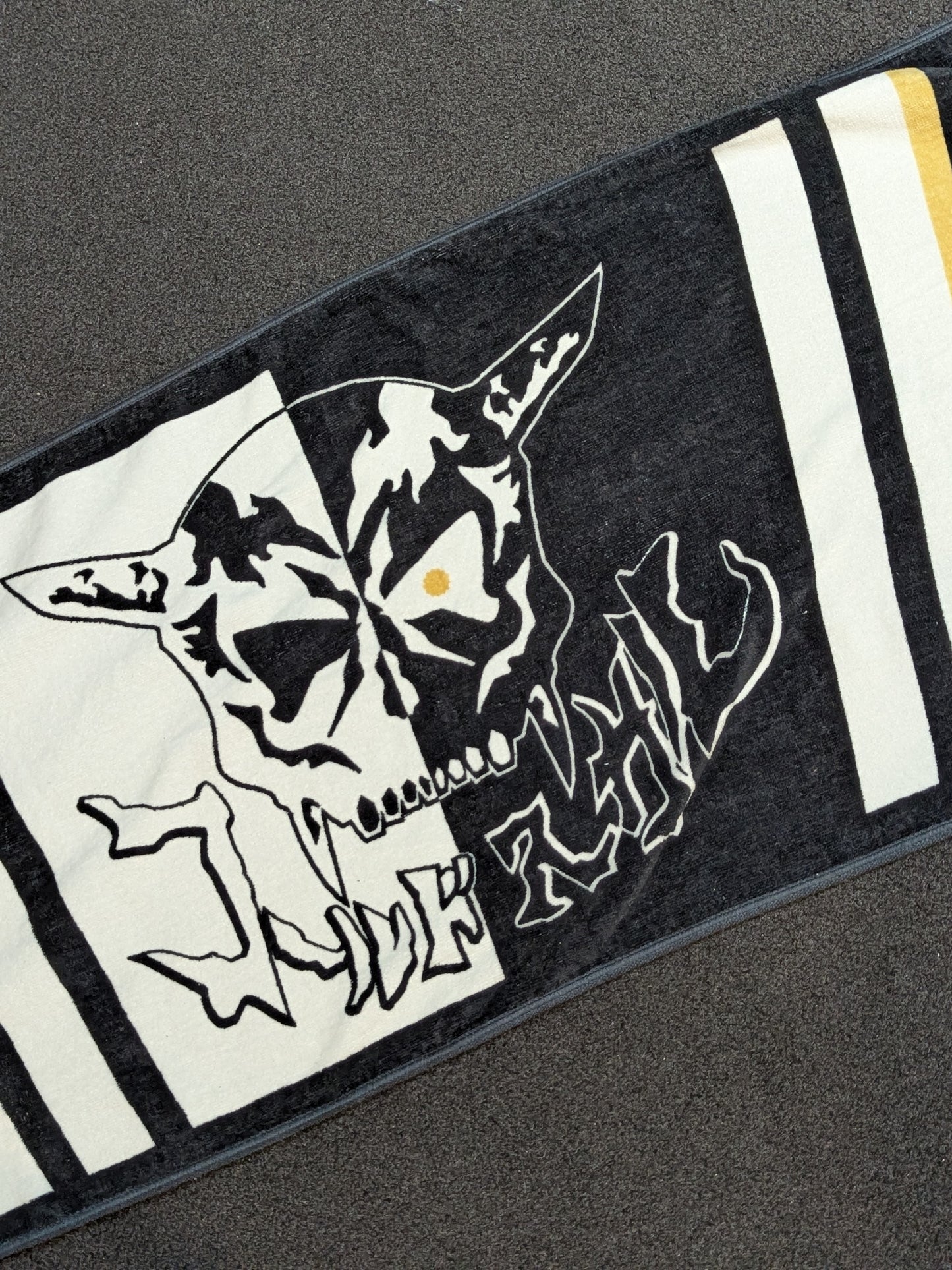 SANADA "Cold Skull" Sports Towel
