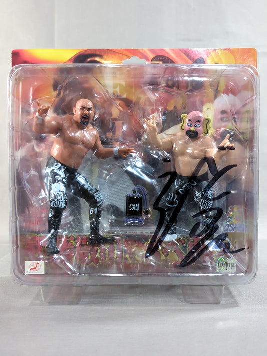 【えべっさん直筆サイン入り】 武藤敬司×えべ藤さん ★全日本プロレス×大阪プロレス★