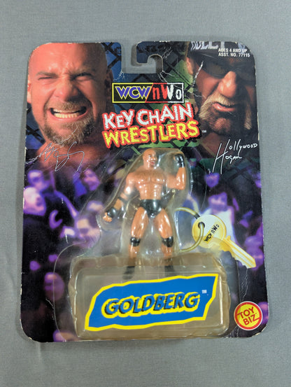 ★WCW★ ゴールドバーグ KEY CHAIN 1998 (ELECTRONIC TALKING)