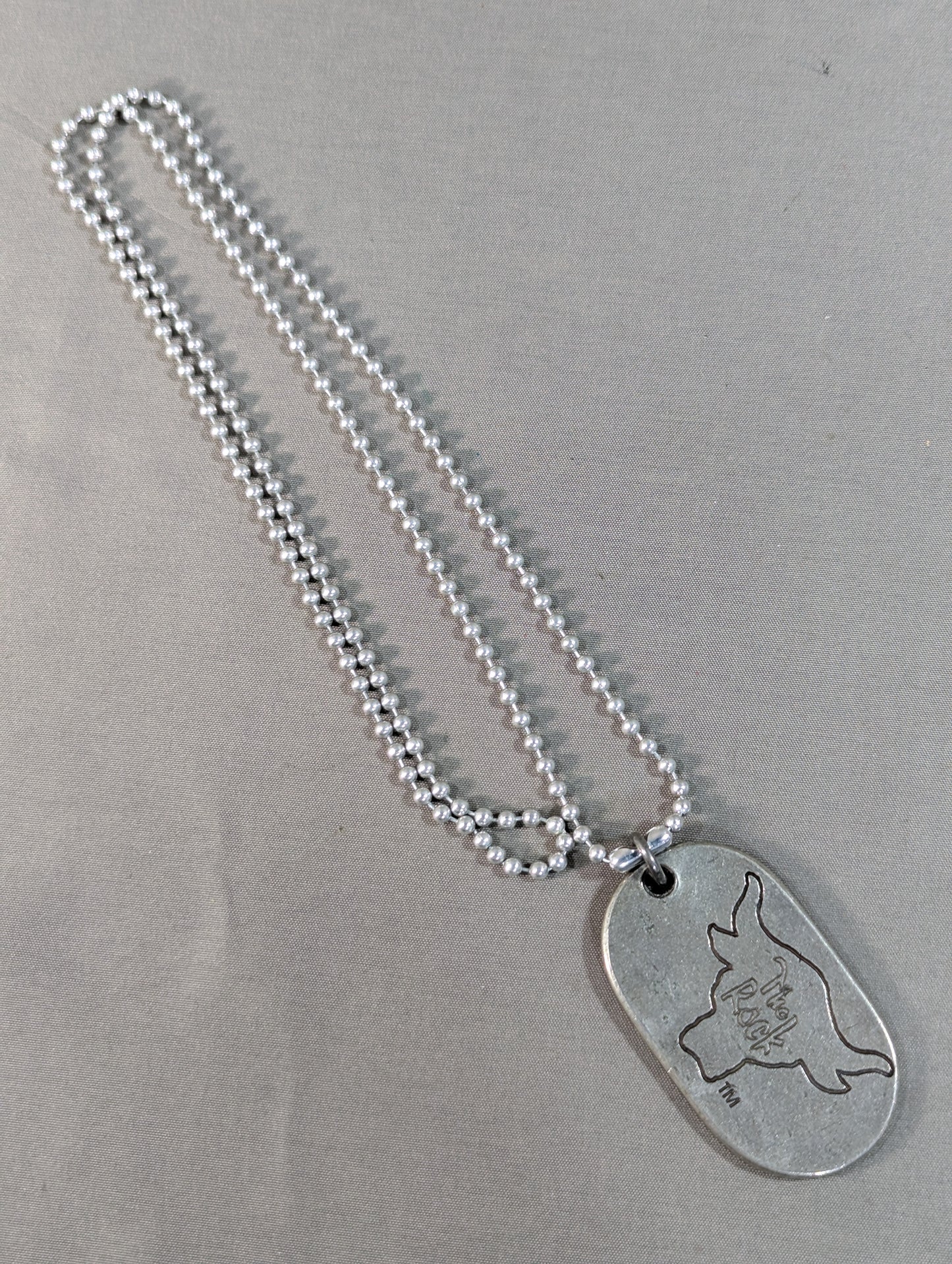 ザ・ロック ドッグタグネックレス