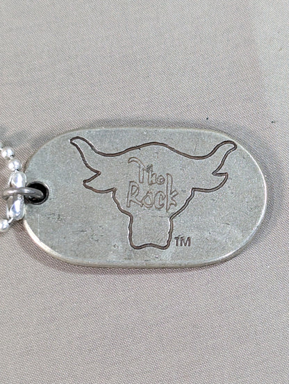 ザ・ロック ドッグタグネックレス