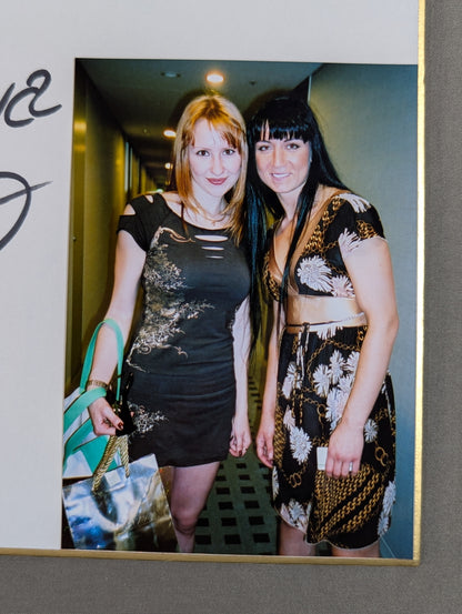 ユリア・ベレジコワ＆ニーナ・アブロソワ(生写真貼付)