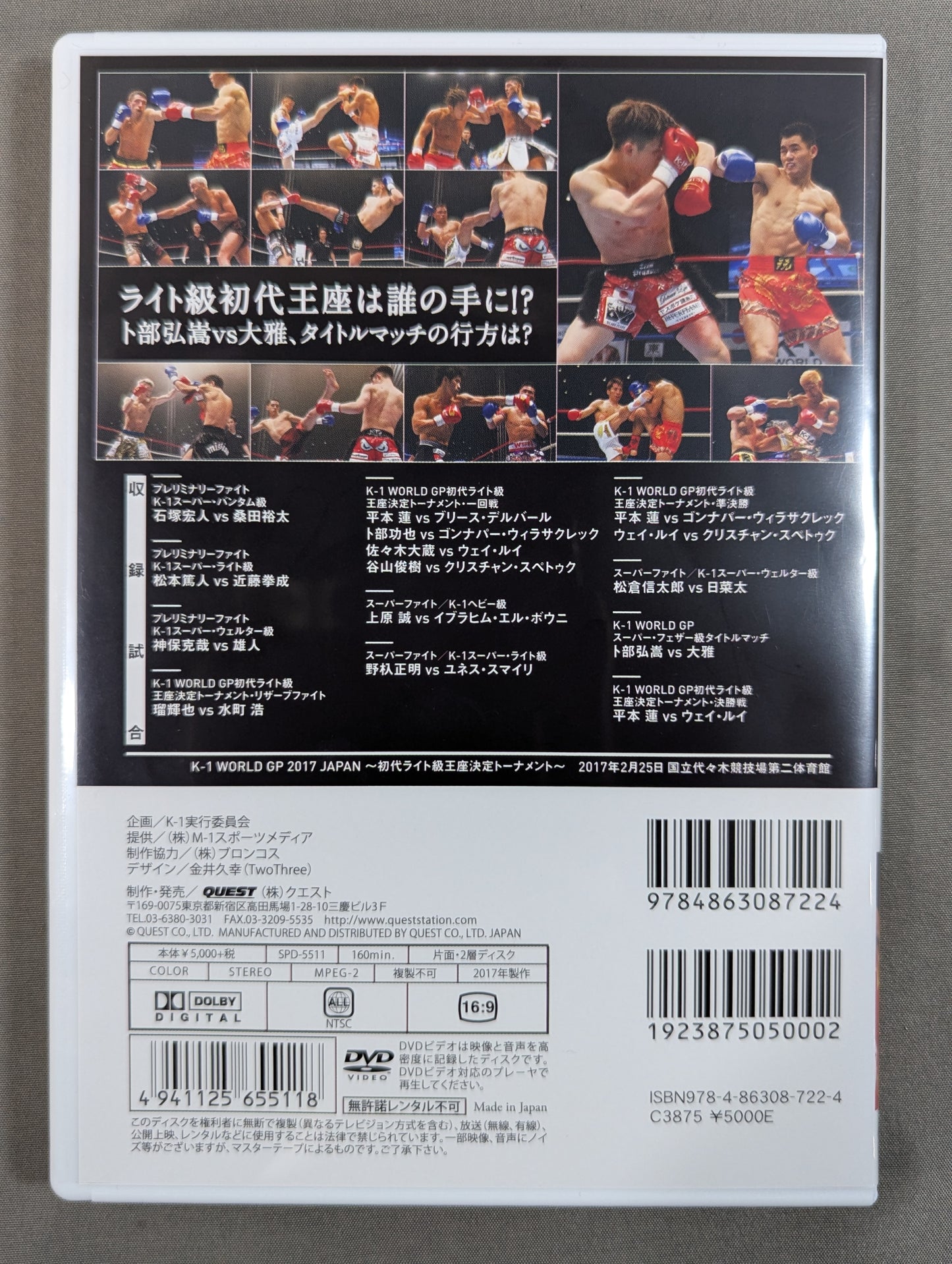K-1 WORLD GP 2017 ~First Lightweight Championship Tournament~
