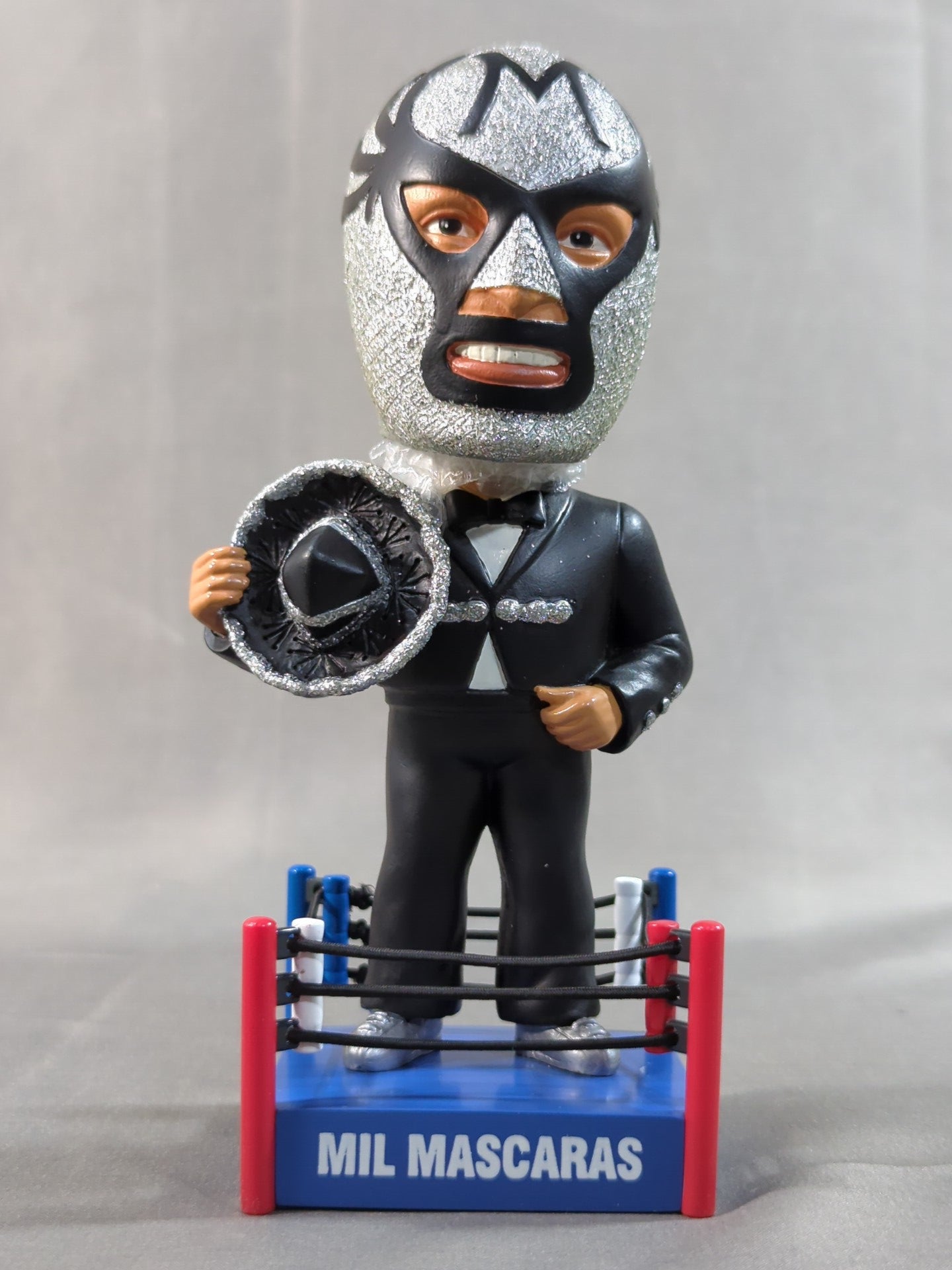 ★デポマート限定★ ミル・マスカラス(マリアッチ) ボビングヘッド人形