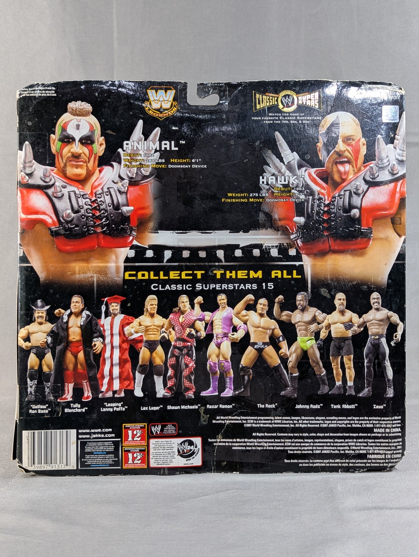 ★ロード・ウォリアーズ★ ホーク＆アニマル