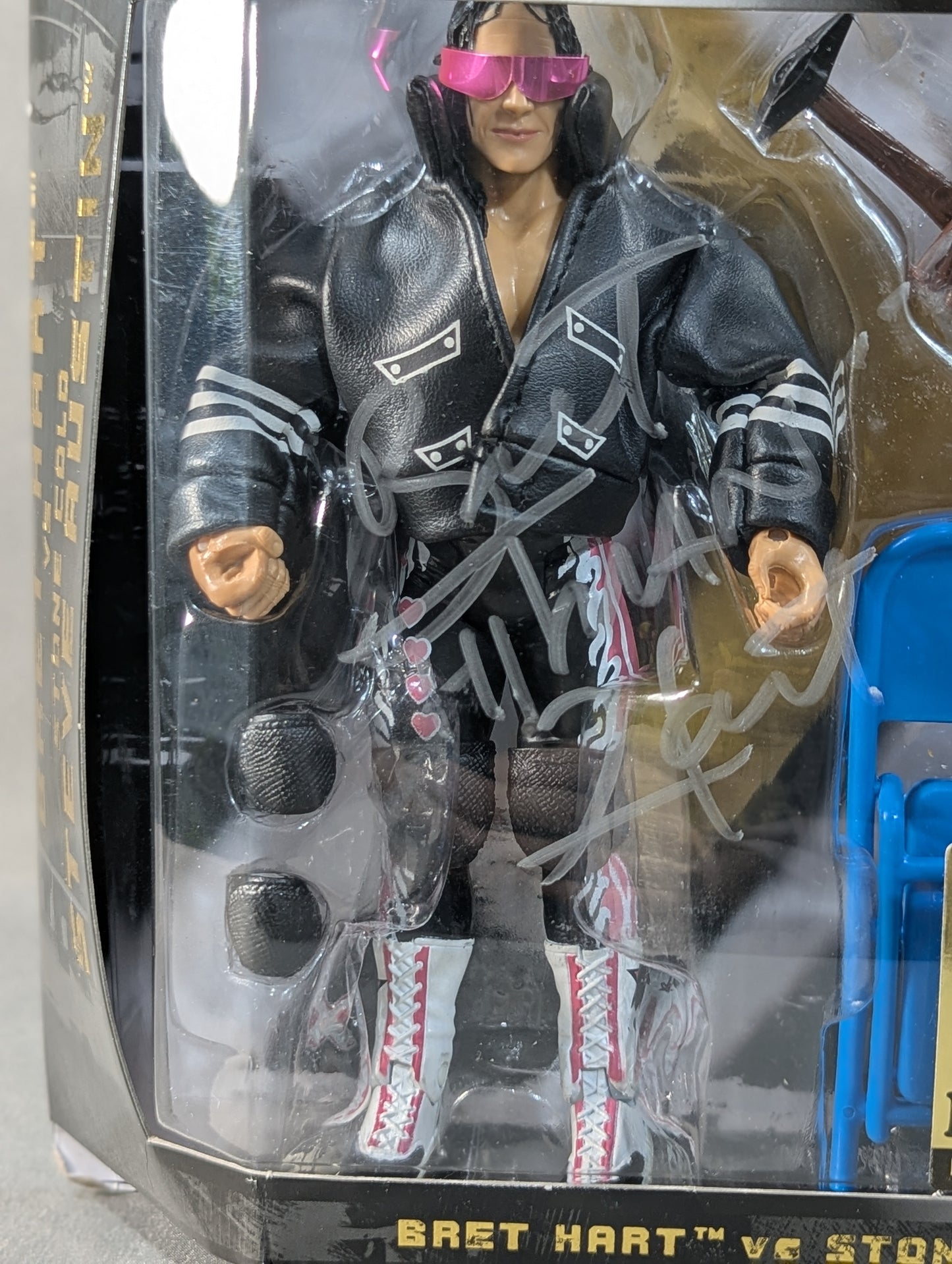 【ブレット・ハート直筆サイン入り】 ブレット・ハート＆ストーンコールド・スティーブ・オースチン