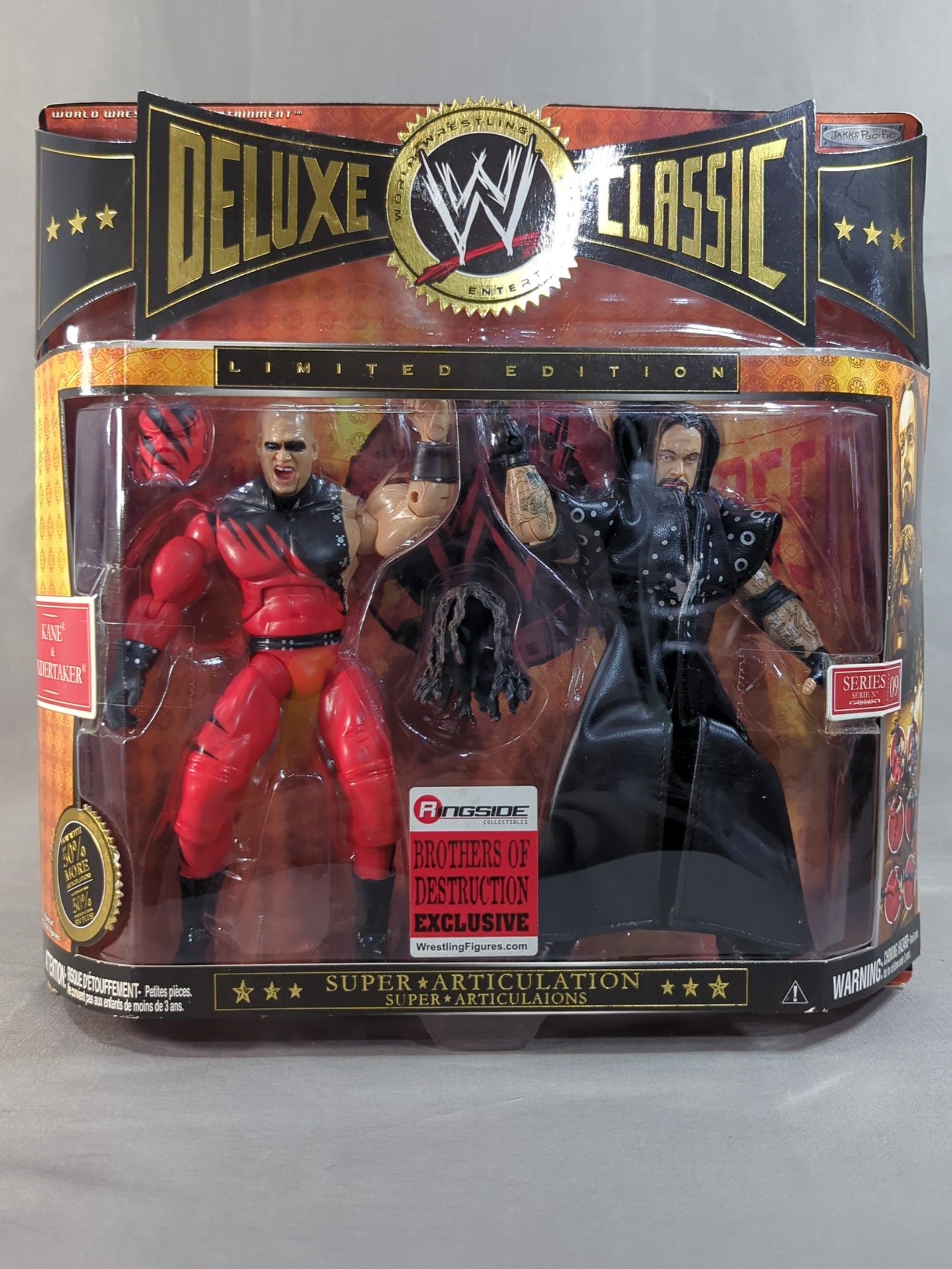 ★Ringside Collectibles 限定★ アンダーテイカー＆ケイン (破壊兄弟)