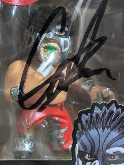 【直筆サイン入り】グレート・ムタ ByeBye引退Ver(黒) 16dソフビコレクション