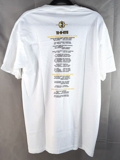 天龍源一郎「TE-N-RYU 2000 WAR」Tシャツ②(ホワイト)