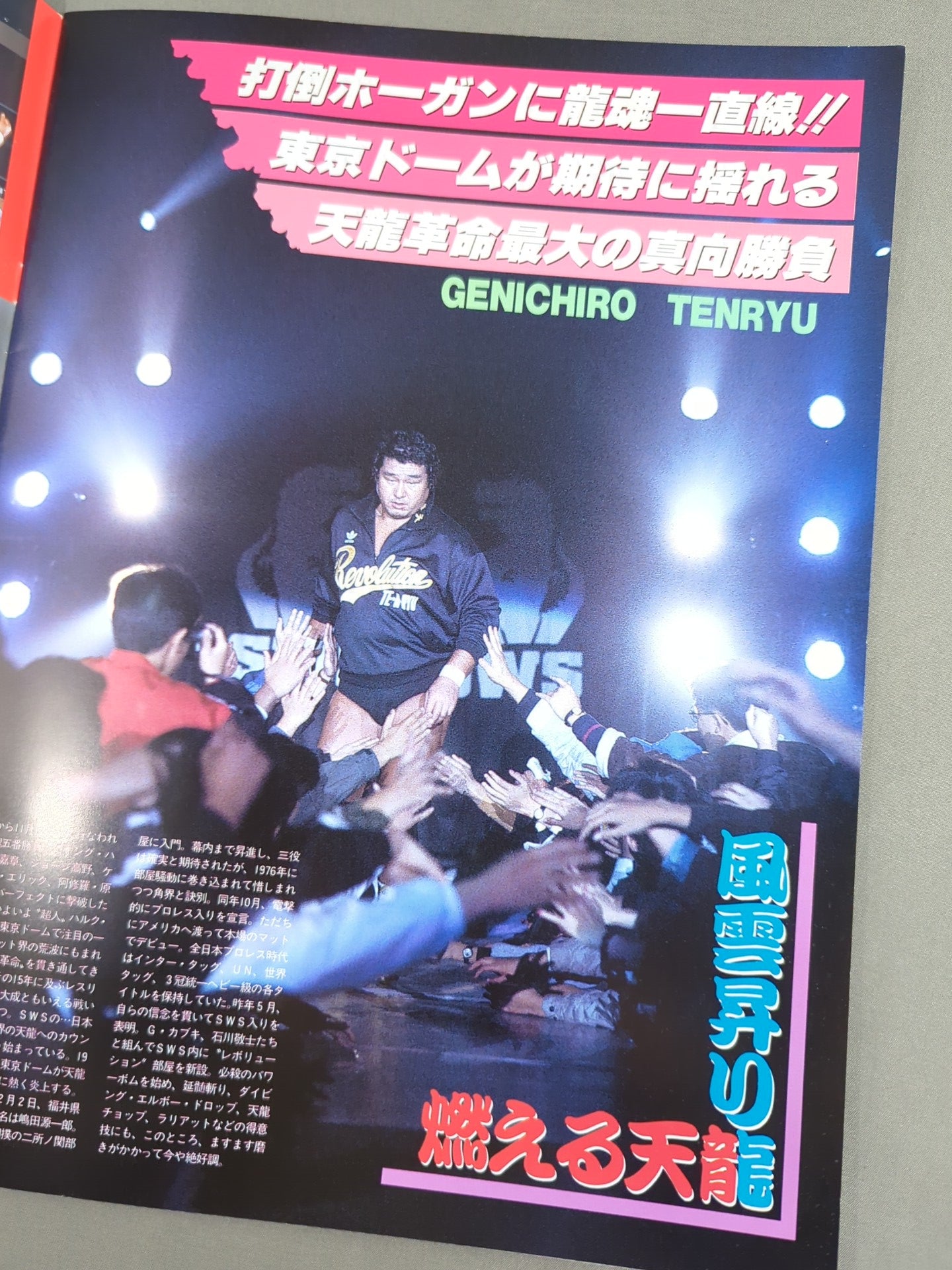 SWS / スーパーレッスル in TOKYO DOME