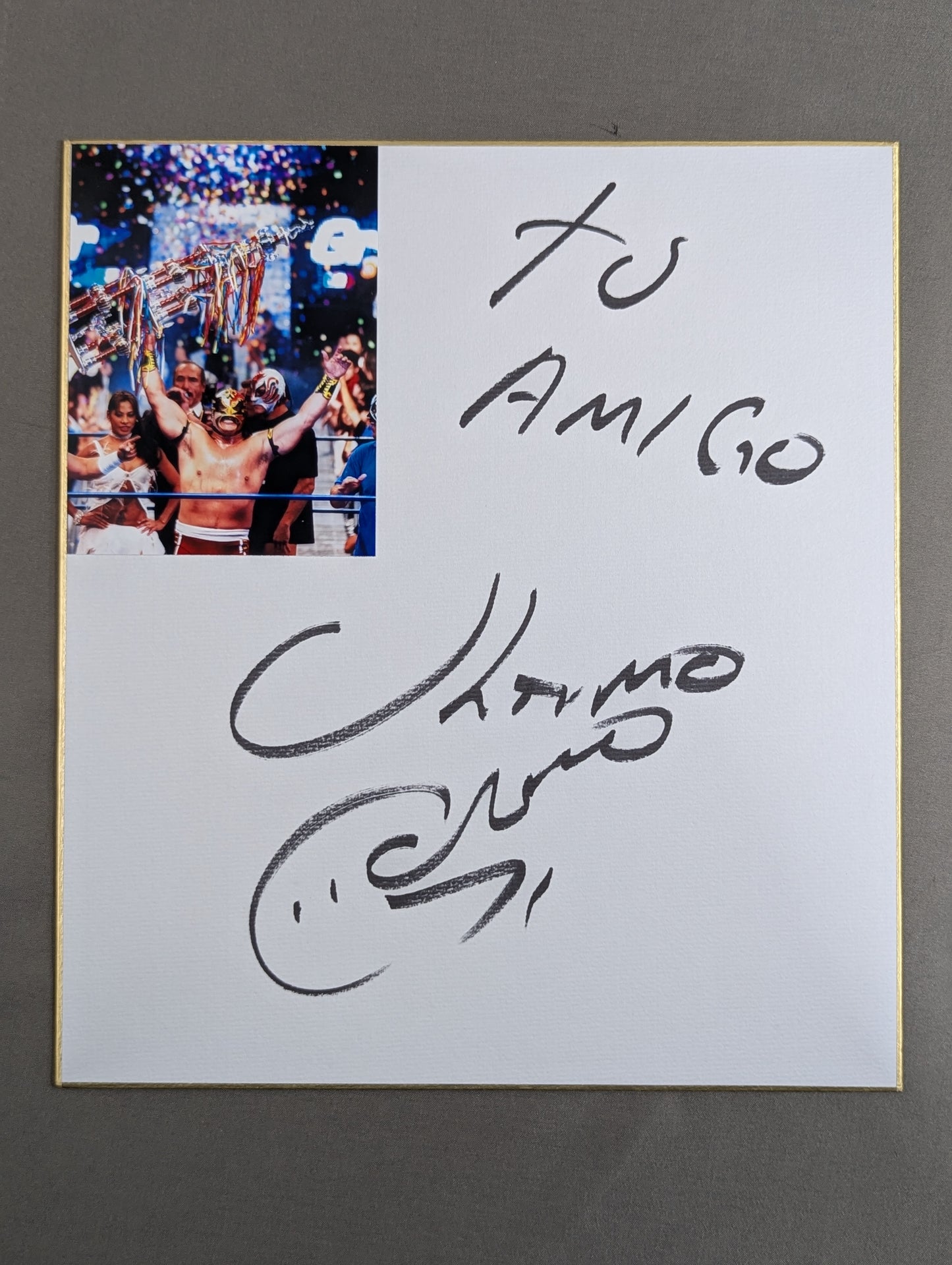 ウルティモ・ゲレーロ(生写真貼付)